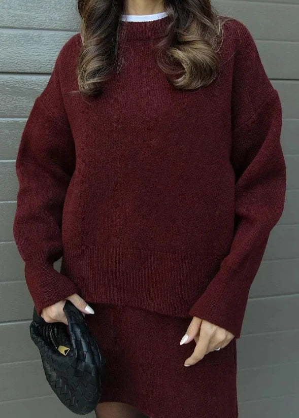 Sophie’s Cozy-Knit® Sweater and Skirt Set