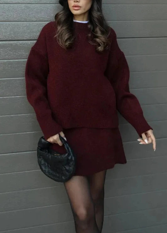 Sophie’s Cozy-Knit® Sweater and Skirt Set