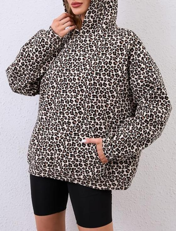 Limited Time Special: Aria-Luxe Leopard® Hoodie with Free Matching Sweatpants