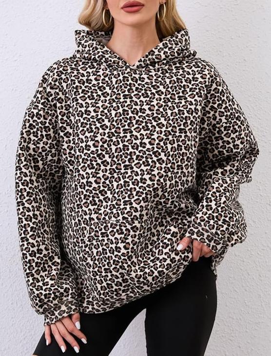 Limited Time Special: Aria-Luxe Leopard® Hoodie with Free Matching Sweatpants