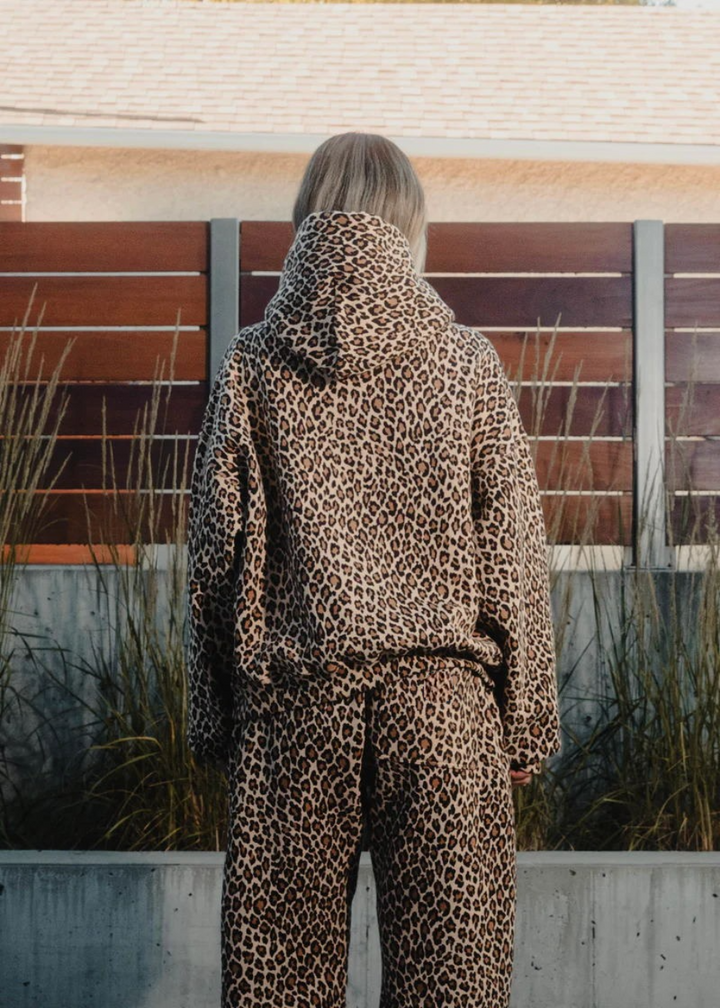 Limited Time Special: Aria-Luxe Leopard® Hoodie with Free Matching Sweatpants