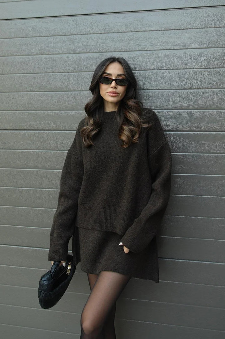 Sophie’s Cozy-Knit® Sweater and Skirt Set