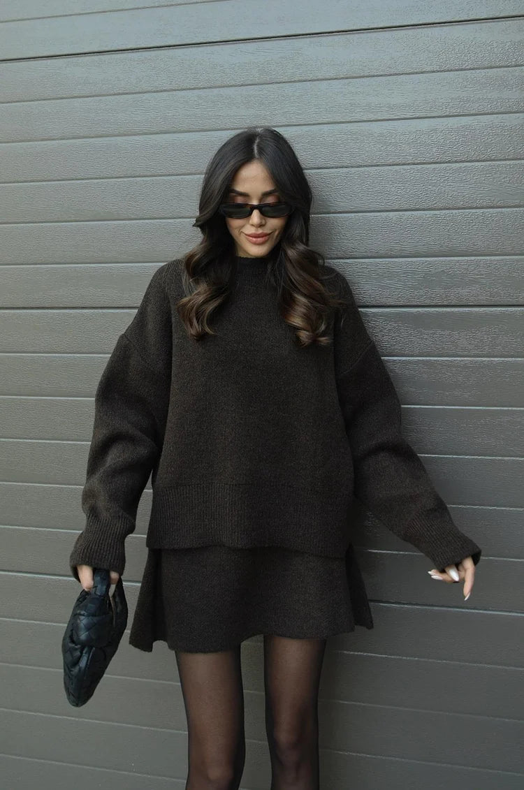 Sophie’s Cozy-Knit® Sweater and Skirt Set